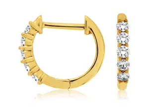0.25ct Diamond Huggies