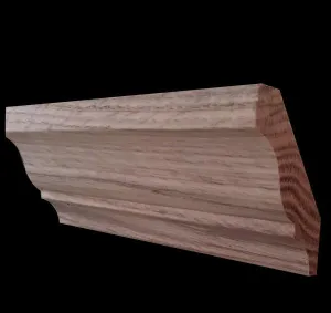 3 1/4" Stain Grade Crown Molding Red Oak