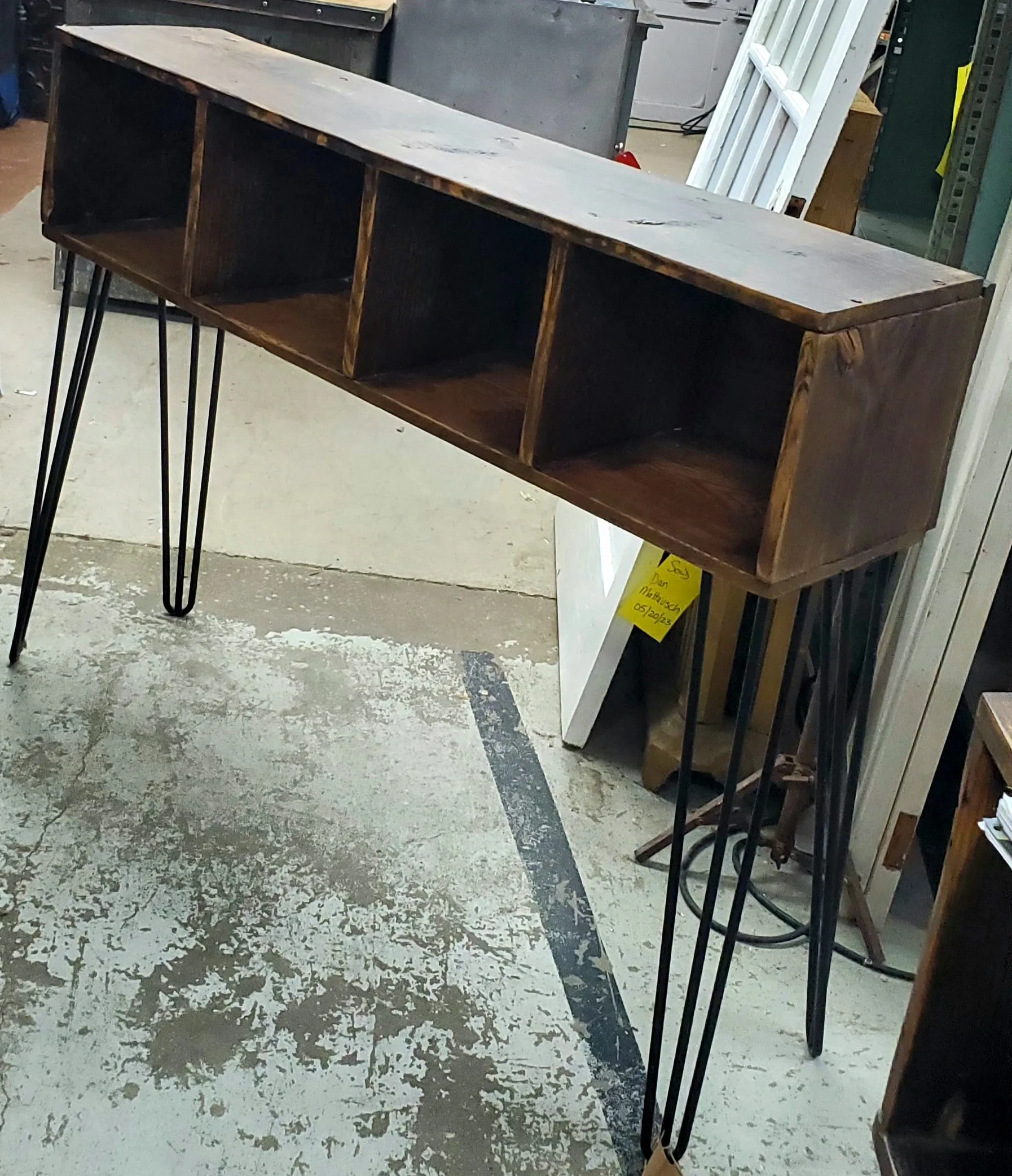 4 Cubby Hardware Table *GAM0106