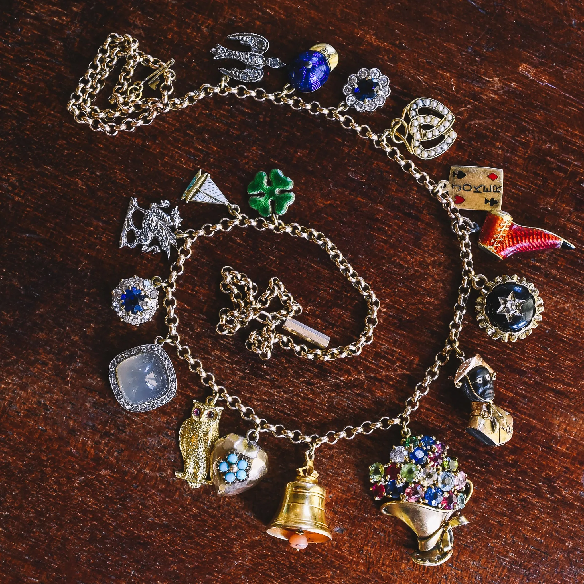 Antique Charm Necklace
