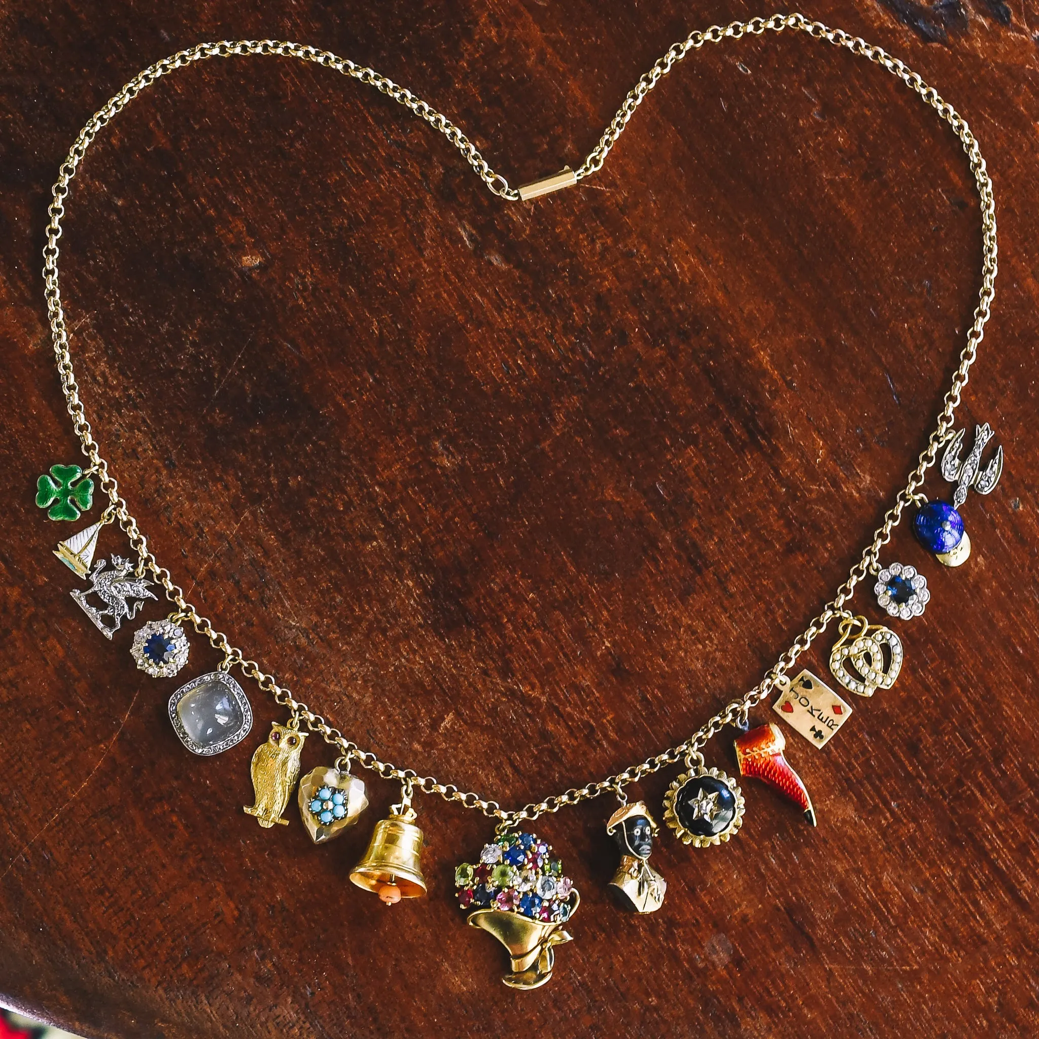 Antique Charm Necklace