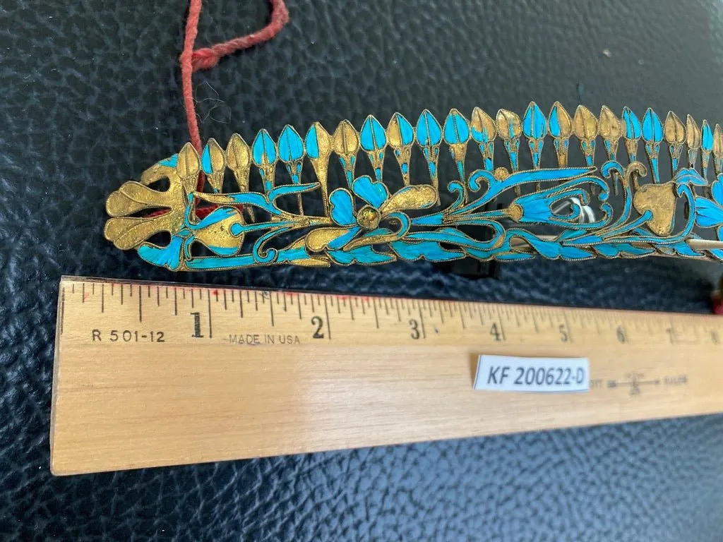 Antique Qing Dynasty Tian-Tsui Tiara 200622-D