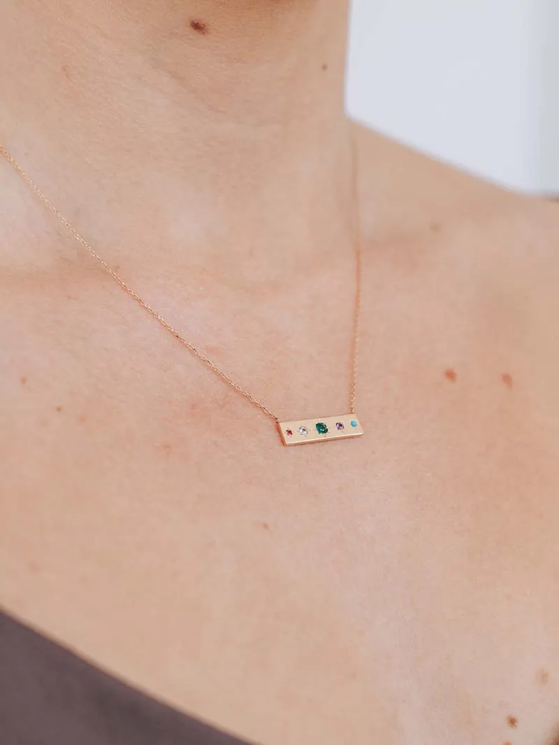 Aztec Milly Rainbow Vintage Star Necklace