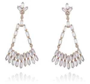 Baguette Chandelier Earring
