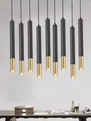 Bambuusi Cylindrical Pendant Lamp