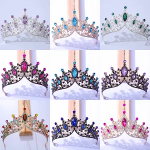Baroque Vintage Times Crystal Bridal Tiara-Crown for Pageant-Princess-Bride-Quinceanera
