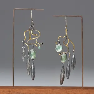 Bejeweled Vines Earrings