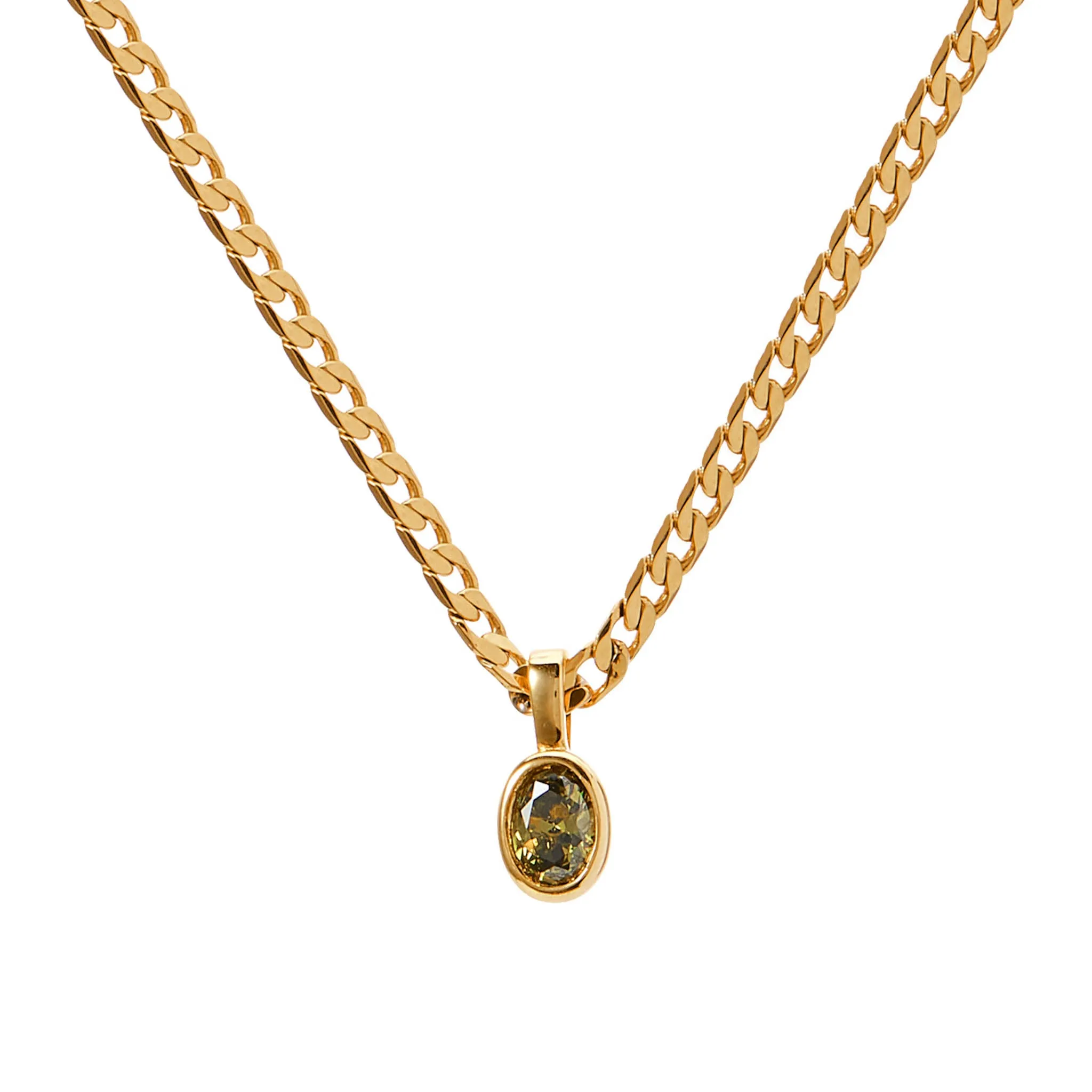 Bella Necklace - Olivine