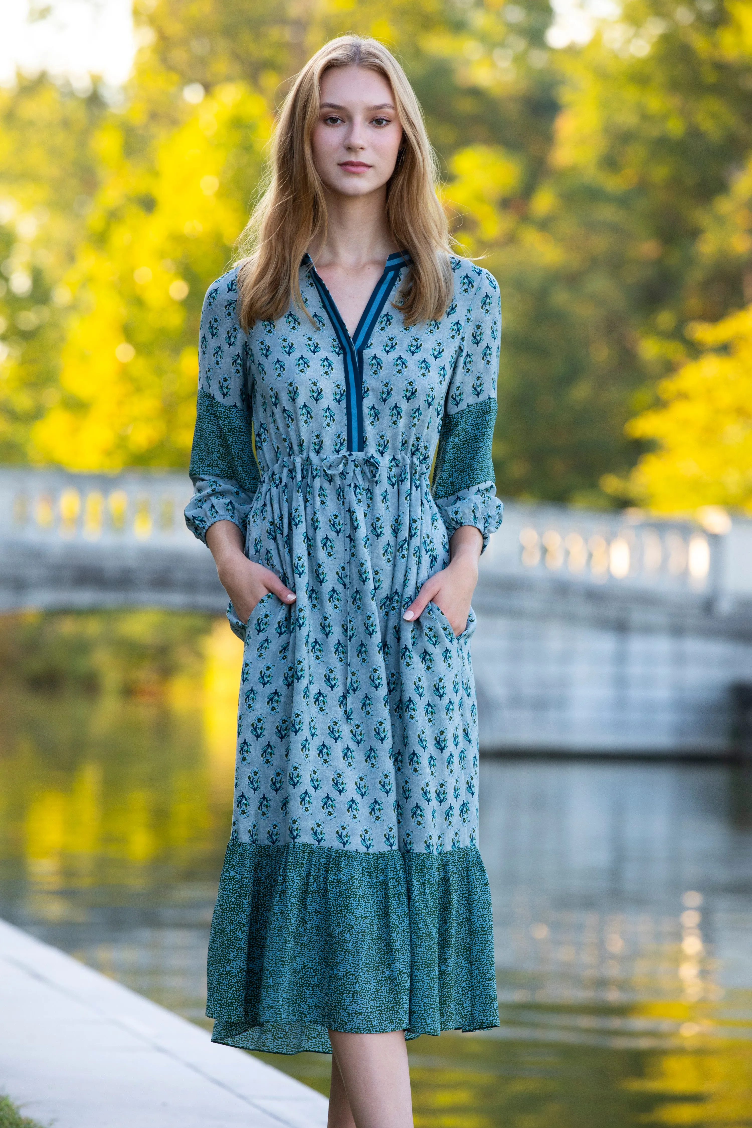 Bella Silk Dress- Sale