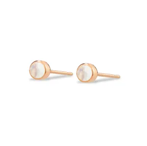 Birthstone Stud - Moonstone (June)
