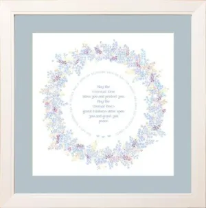 Boy Blessing Crown Framed Art