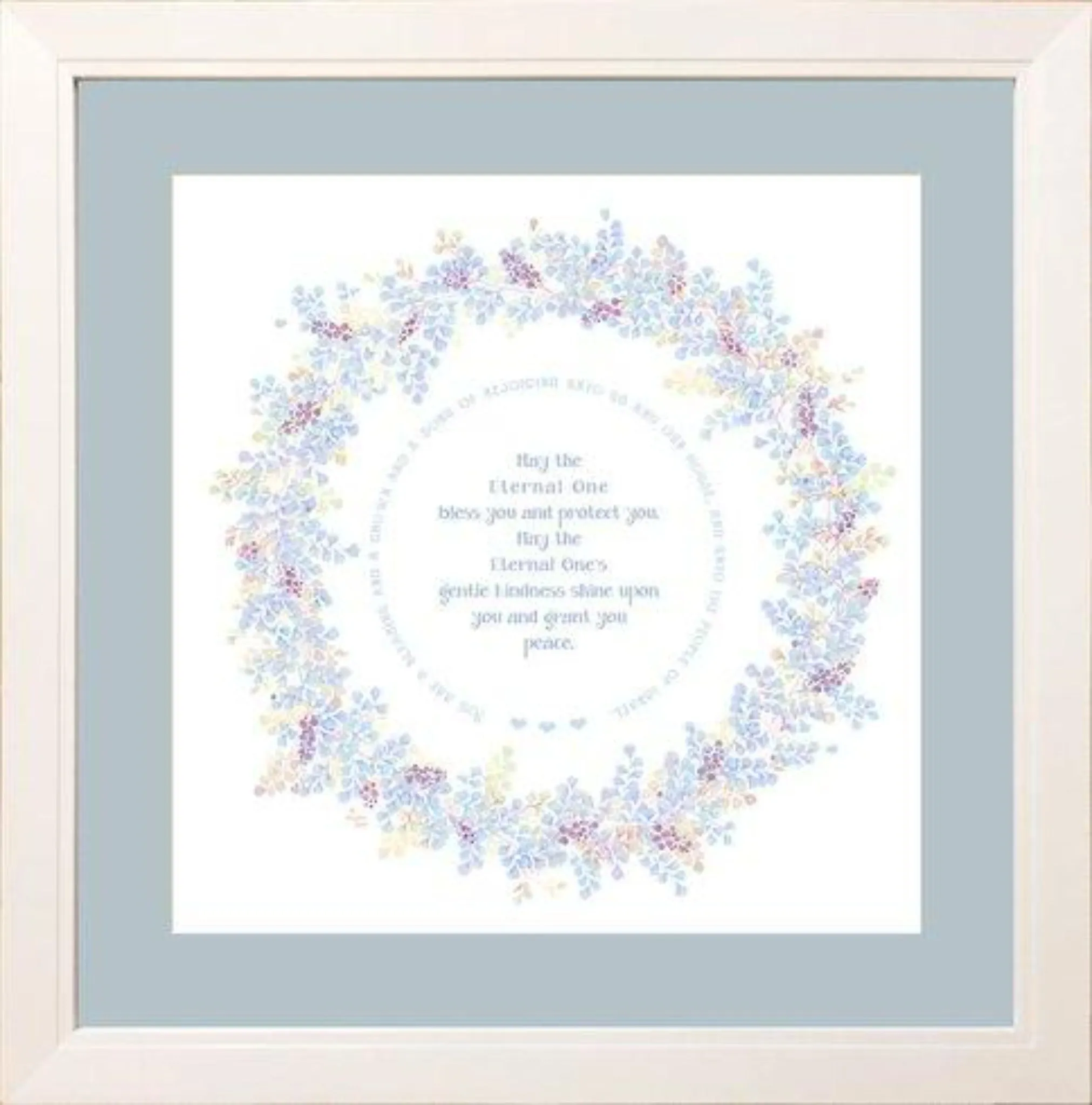 Boy Blessing Crown Framed Art