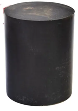 Buffalo Horn Bottle Stopper Blank 1 1/2" x 2" Long
