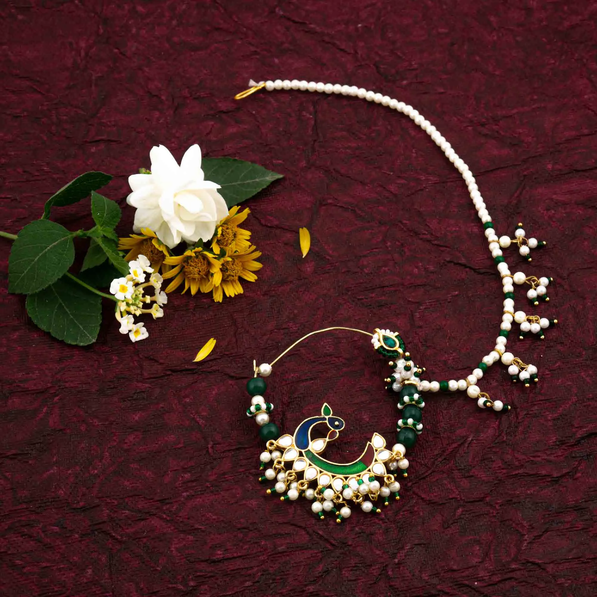 Chain Nath: Subtle Twinkling Adornment