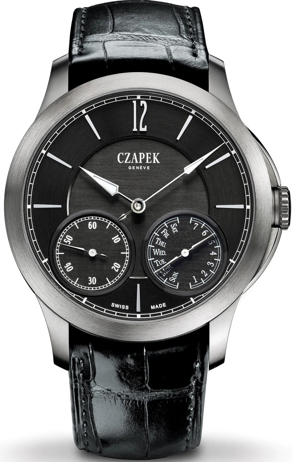 CZP Watch Quai des Bergues Guilloche Ricochet Titanium No.27 Limited Edition