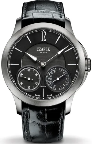 CZP Watch Quai des Bergues Guilloche Ricochet Titanium No.27 Limited Edition