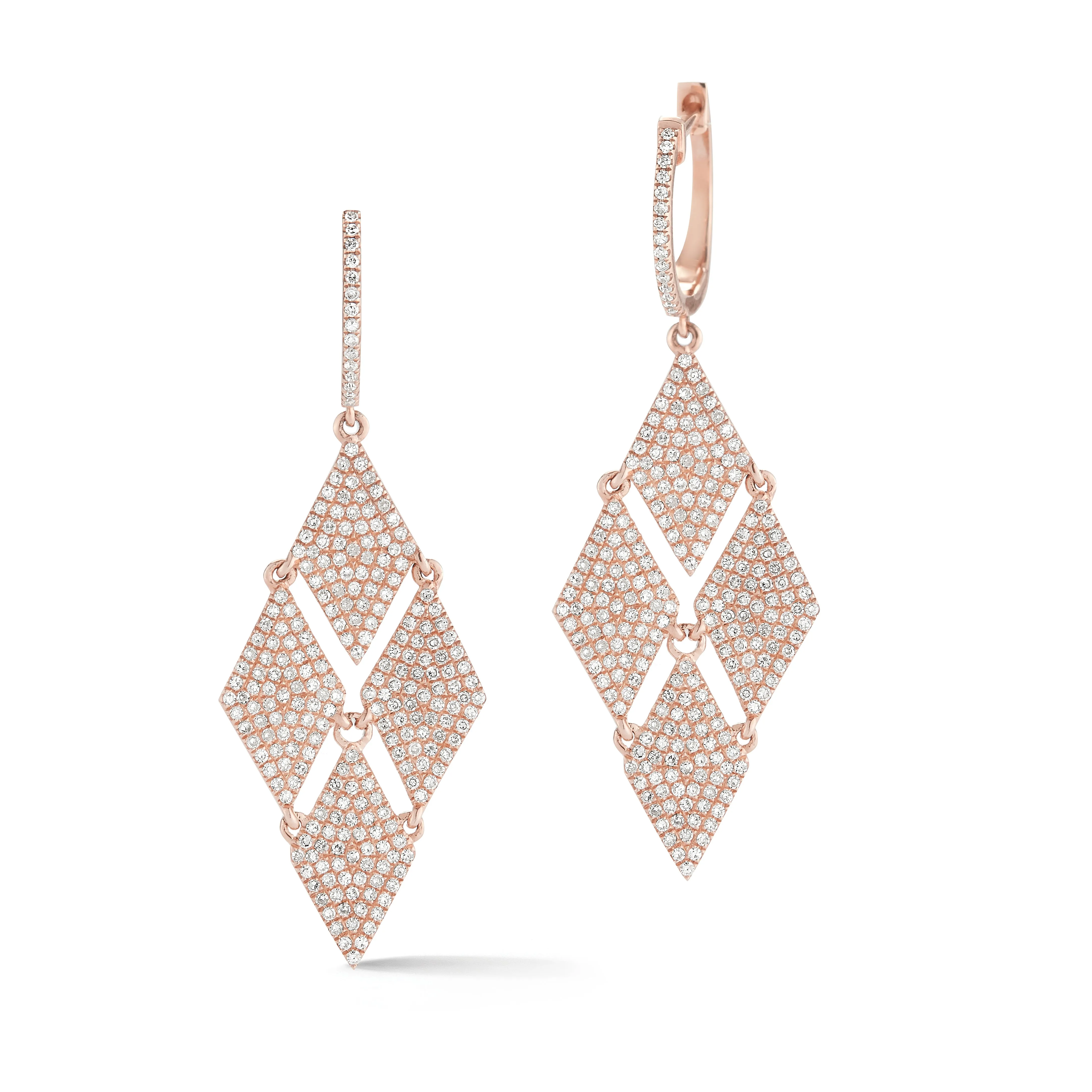 Diamond Fashion Dangle Earrings