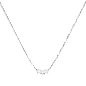 Diamonfire Silver CZ 3 Stone Pendant N4244