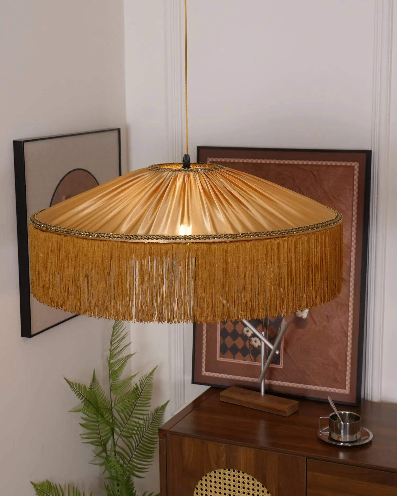 Diosa Fabric Pendant Lamp