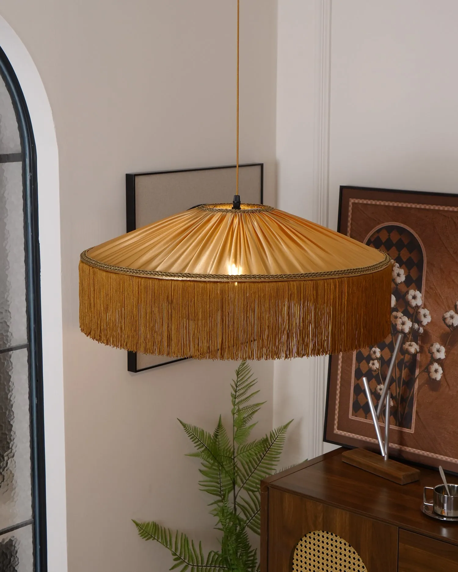 Diosa Fabric Pendant Lamp