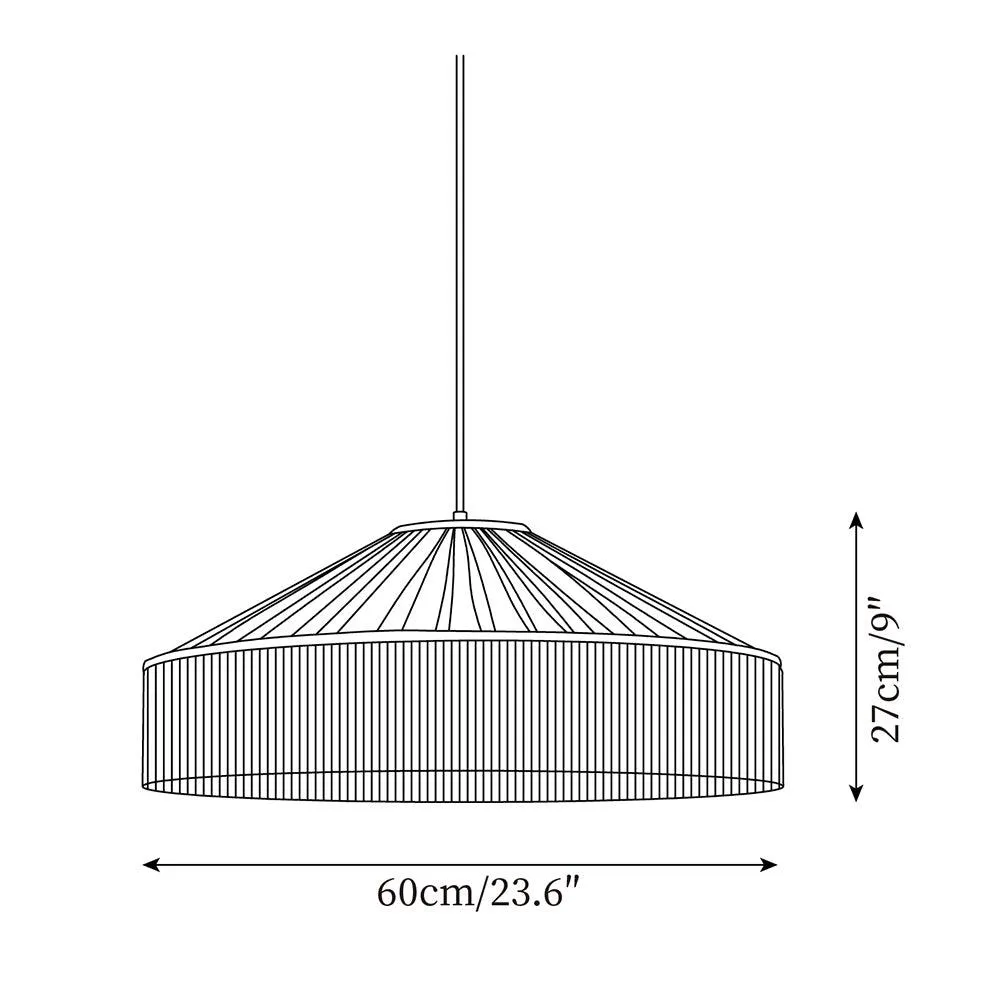 Diosa Fabric Pendant Lamp