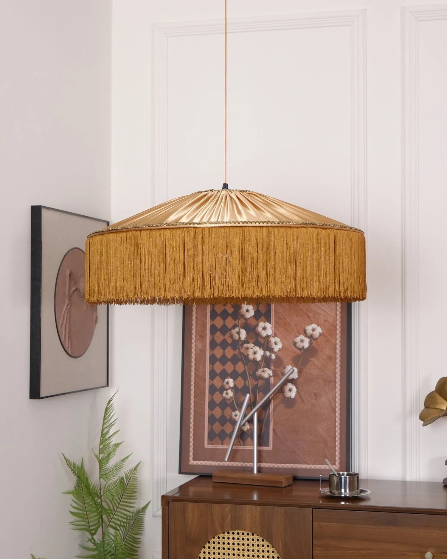 Diosa Fabric Pendant Lamp