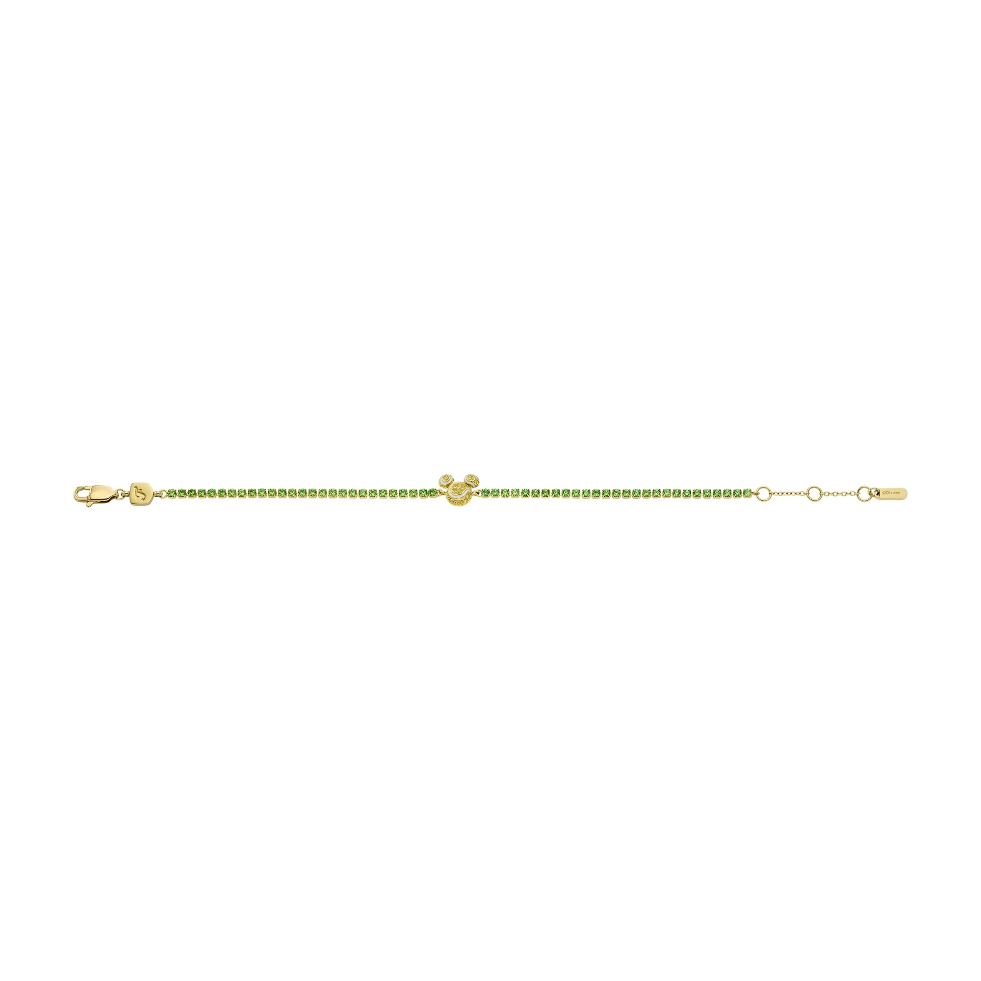 Disney Fossil Mickey Mouse Special Edition Crystal Tennis Bracelet