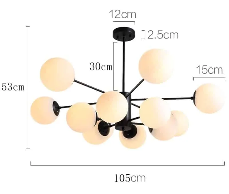 Egilja Bubble Pop Hanging Lamp