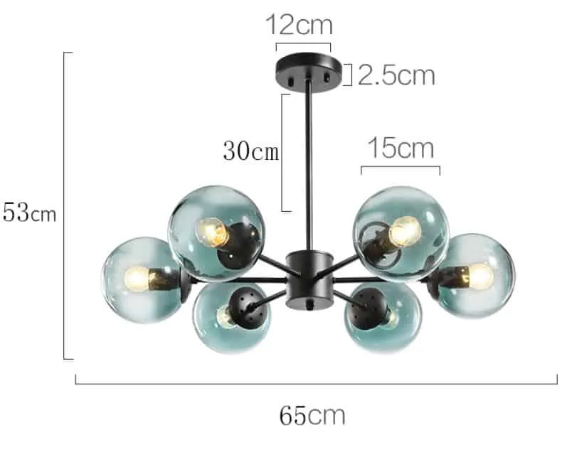 Egilja Bubble Pop Hanging Lamp