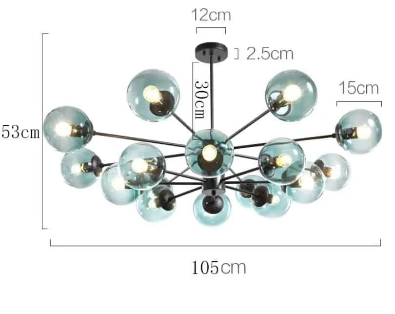 Egilja Bubble Pop Hanging Lamp