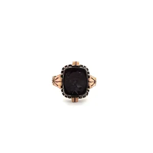 Estate Cameo Ring at Regard Jewelry in Austin, Texas