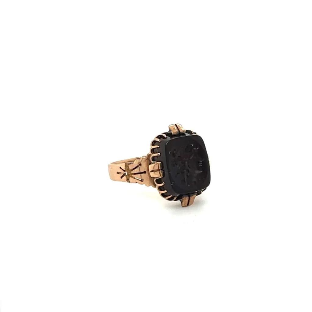 Estate Cameo Ring at Regard Jewelry in Austin, Texas