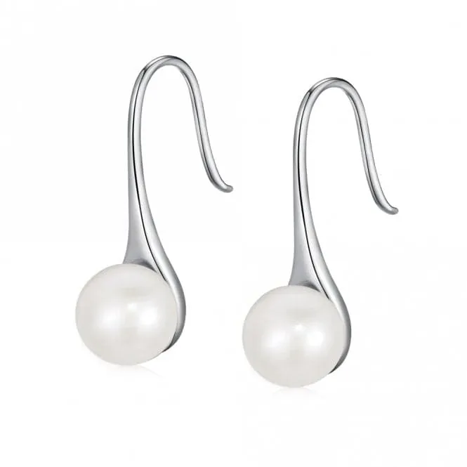 Fresh Water Pearl Rigid Dropper Earrings ERLE019