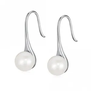 Fresh Water Pearl Rigid Dropper Earrings ERLE019