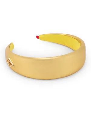 Gloss Diadem Headband - Gold