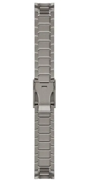 GRM Watch Band QuickFit 22 Swept Link Titanium Bracelet
