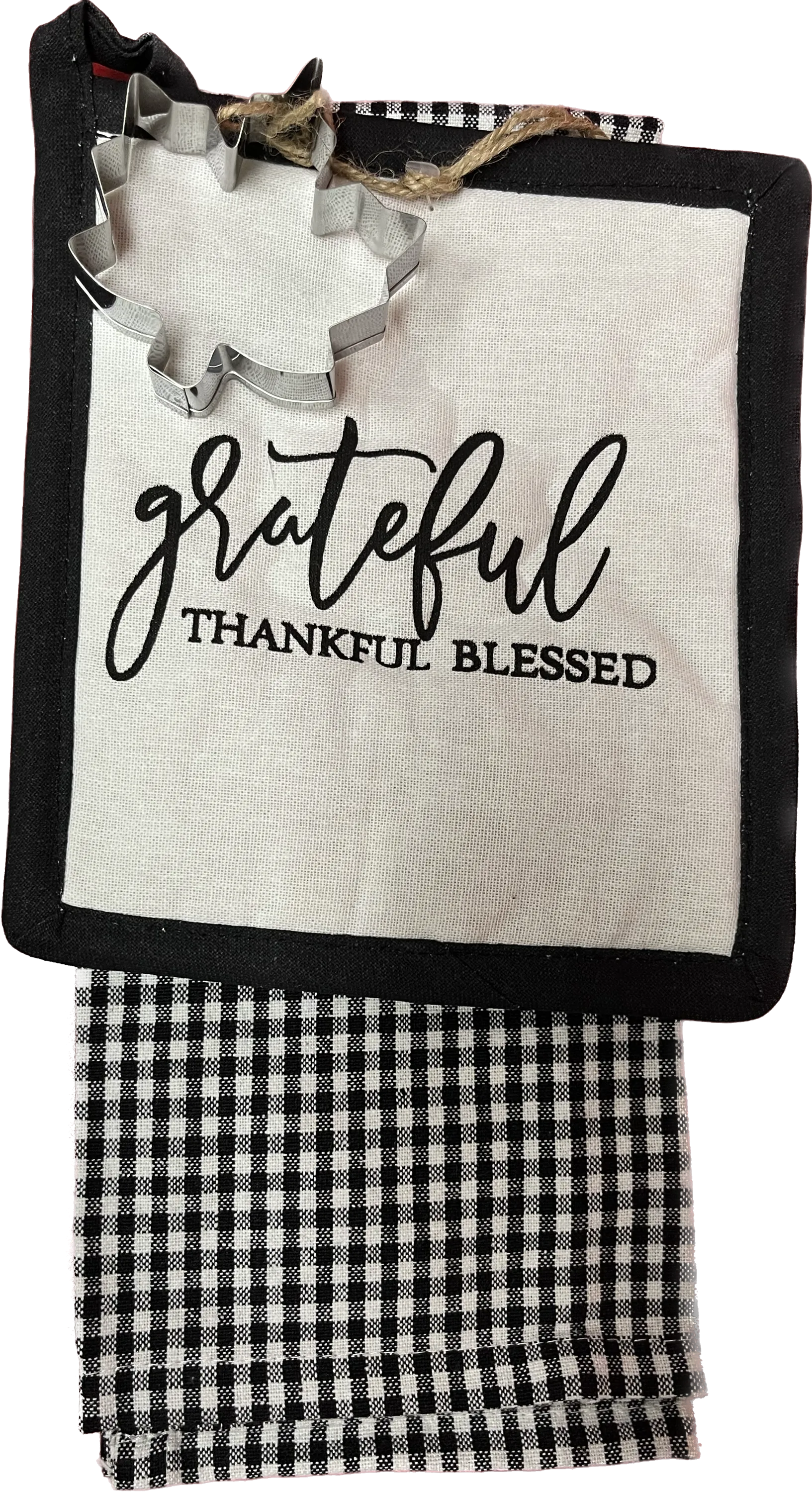 Harvest Collection Pot Holder Kitchen Towel Cookie Cutter
