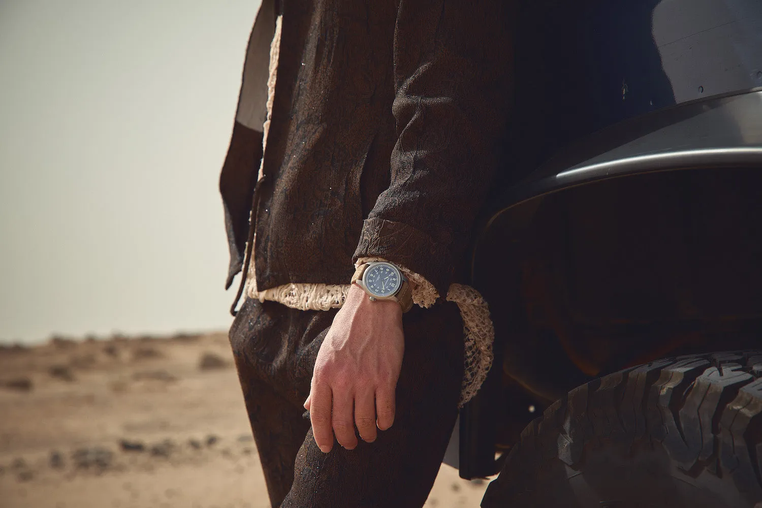 HML Watch Khaki Field Titanium