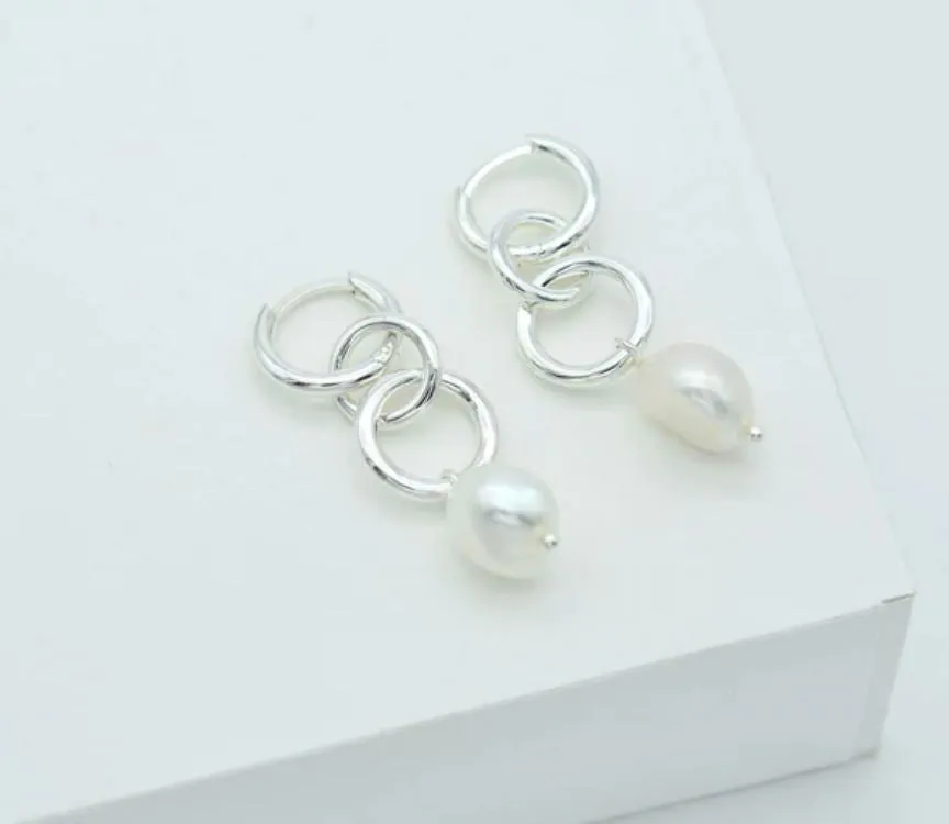Kindred Link Baroque Pearl Earings