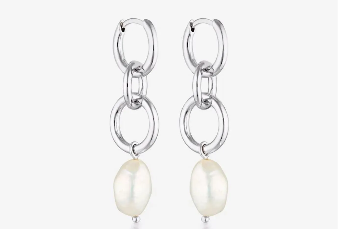 Kindred Link Baroque Pearl Earings