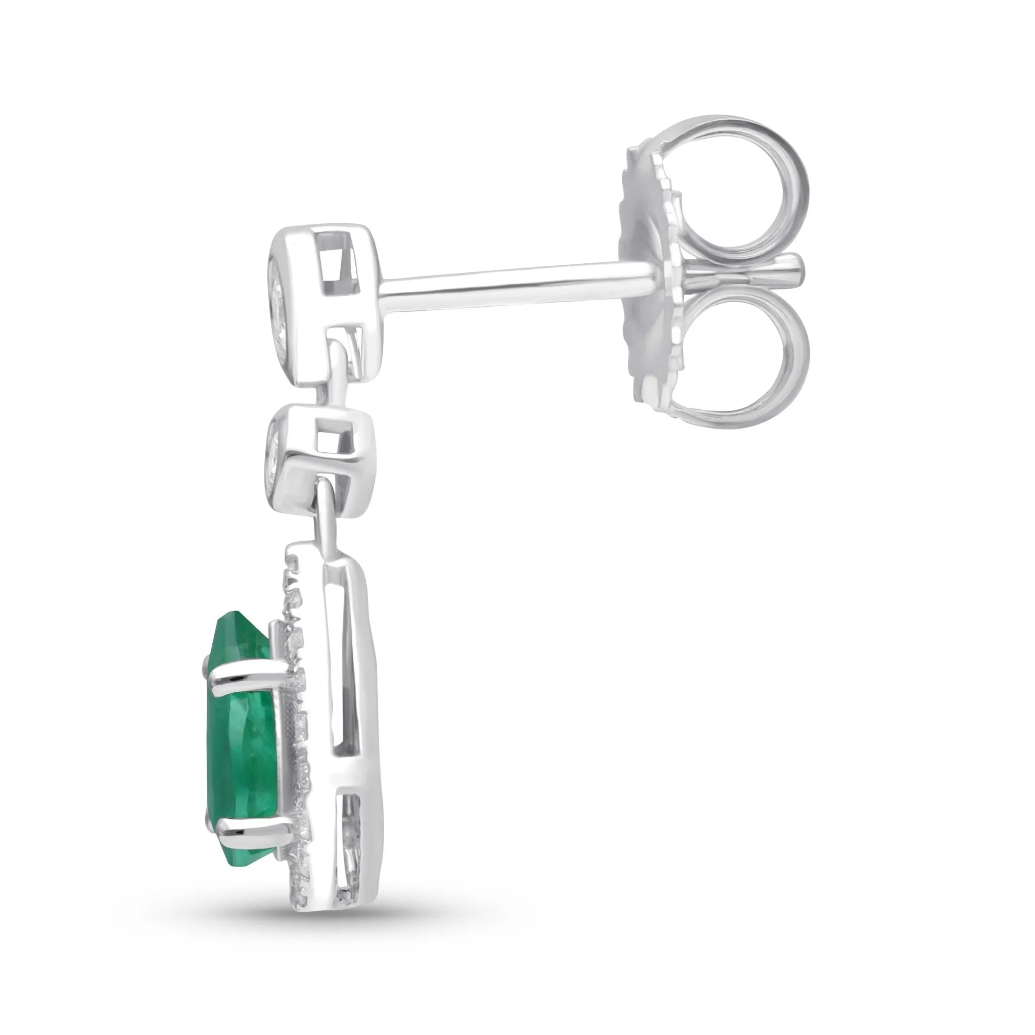 La Poire Earrings - WG