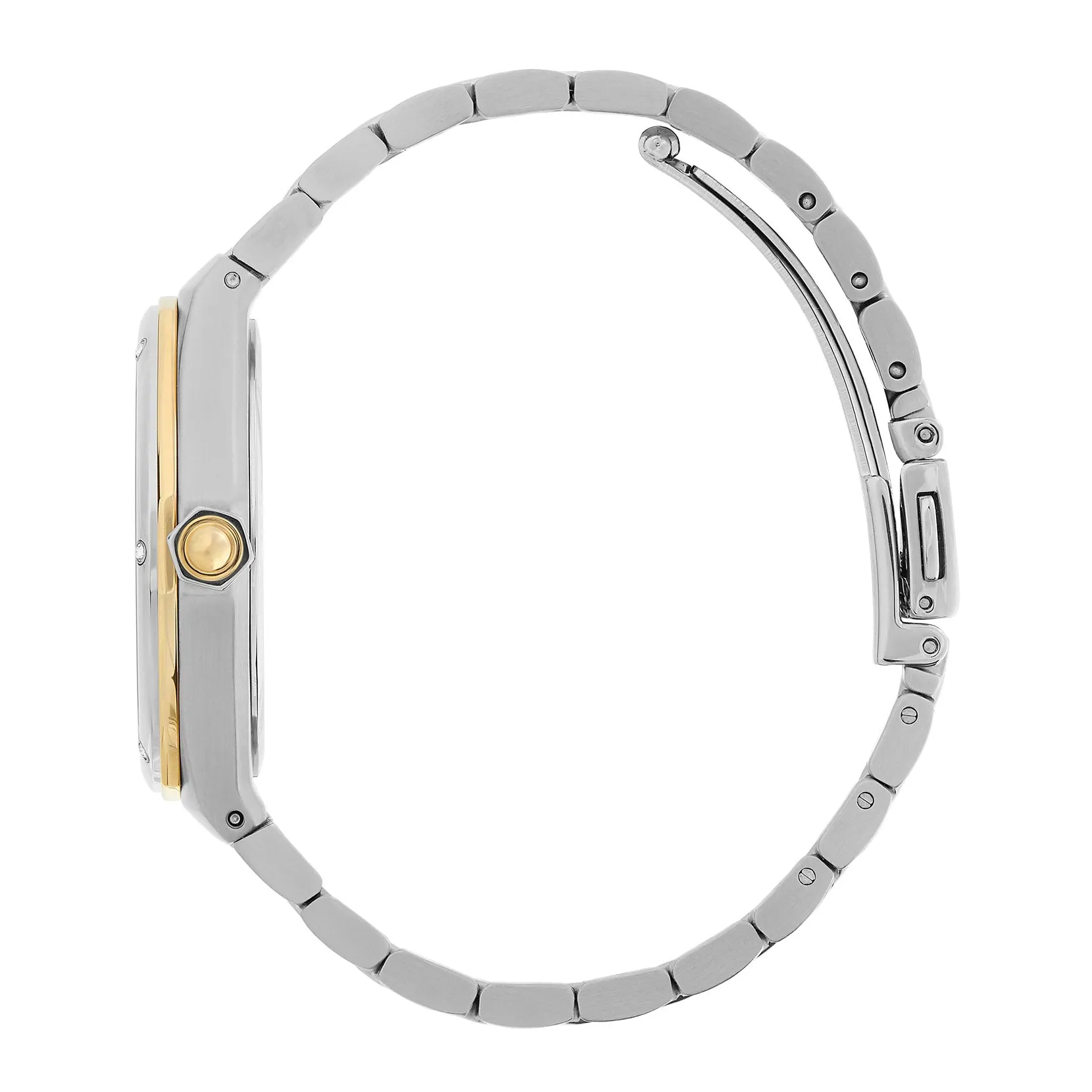 Ladies Hexa White Gold and Silver Bracelet Watch (24000031).