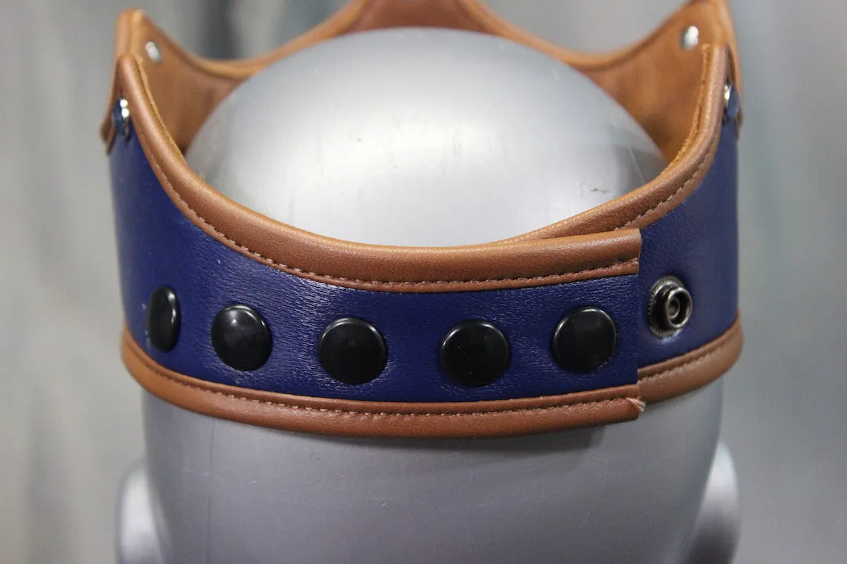 Leather Pride Flag Crown