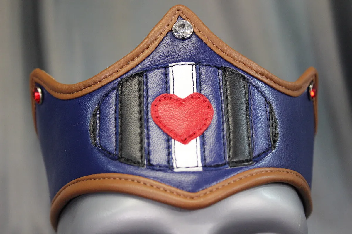 Leather Pride Flag Crown