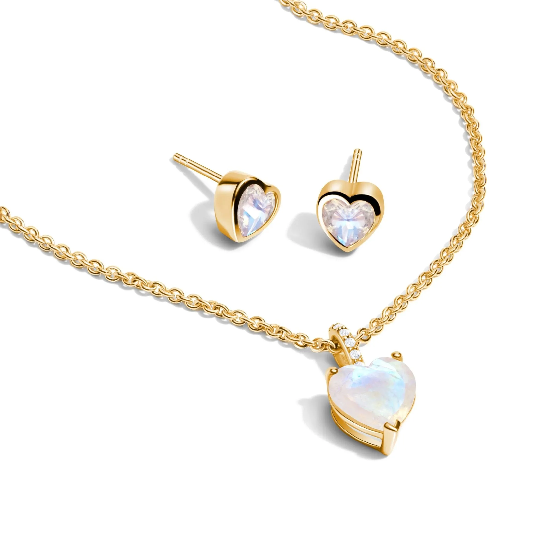 Mad For You Studs & By Your Side Necklace