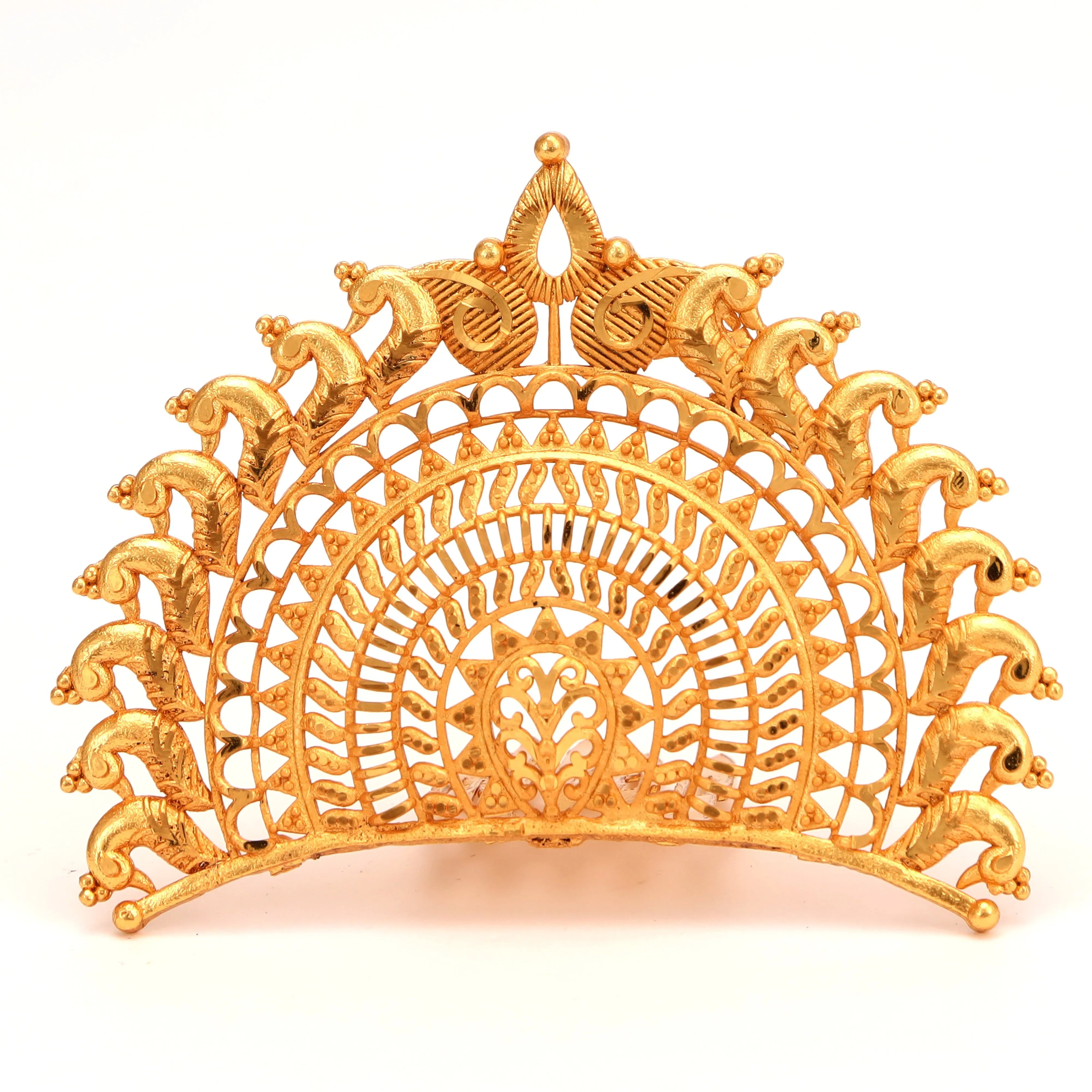 Mayur Mukh Bridal Crown