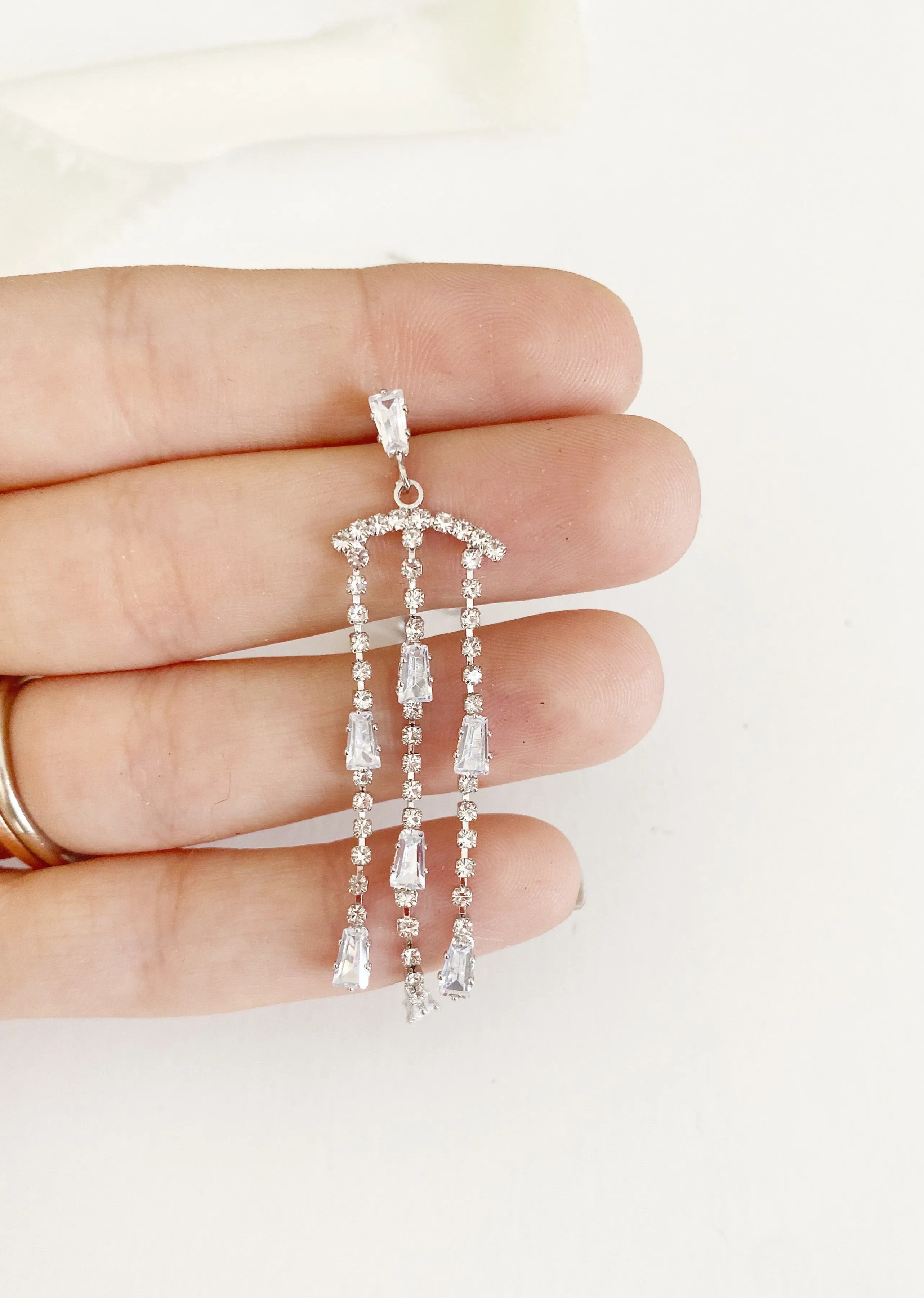 Merica Chandelier Diamond Earrings