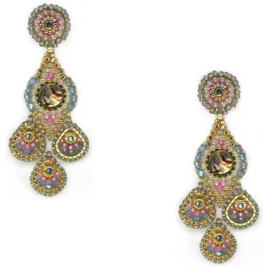 MIGUEL ASES LABRADORITE CHANDELIER EARRING