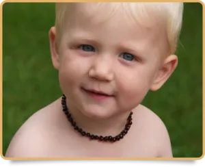 Momma Goose Amber Teething Necklace-Multi