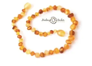 Necklace  -  Raw Duo Light (gold/caramel)